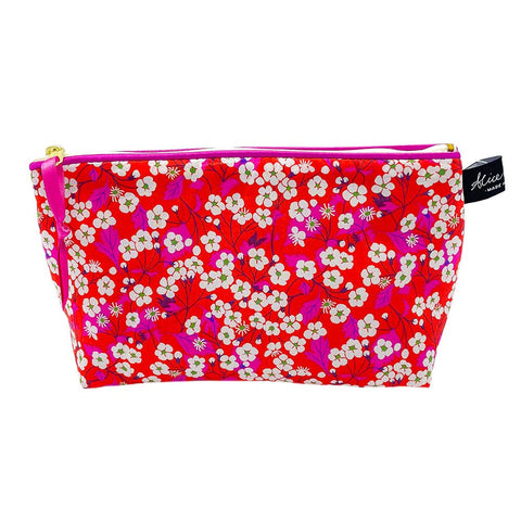 Liberty Cosmetic Bag Mitsi Chilli | Gifting,Alice Caroline - Shopidpearl