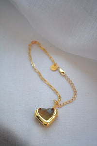 Carolina Wong Self Love Pink 18K Gold Bracelet - shop idPearl