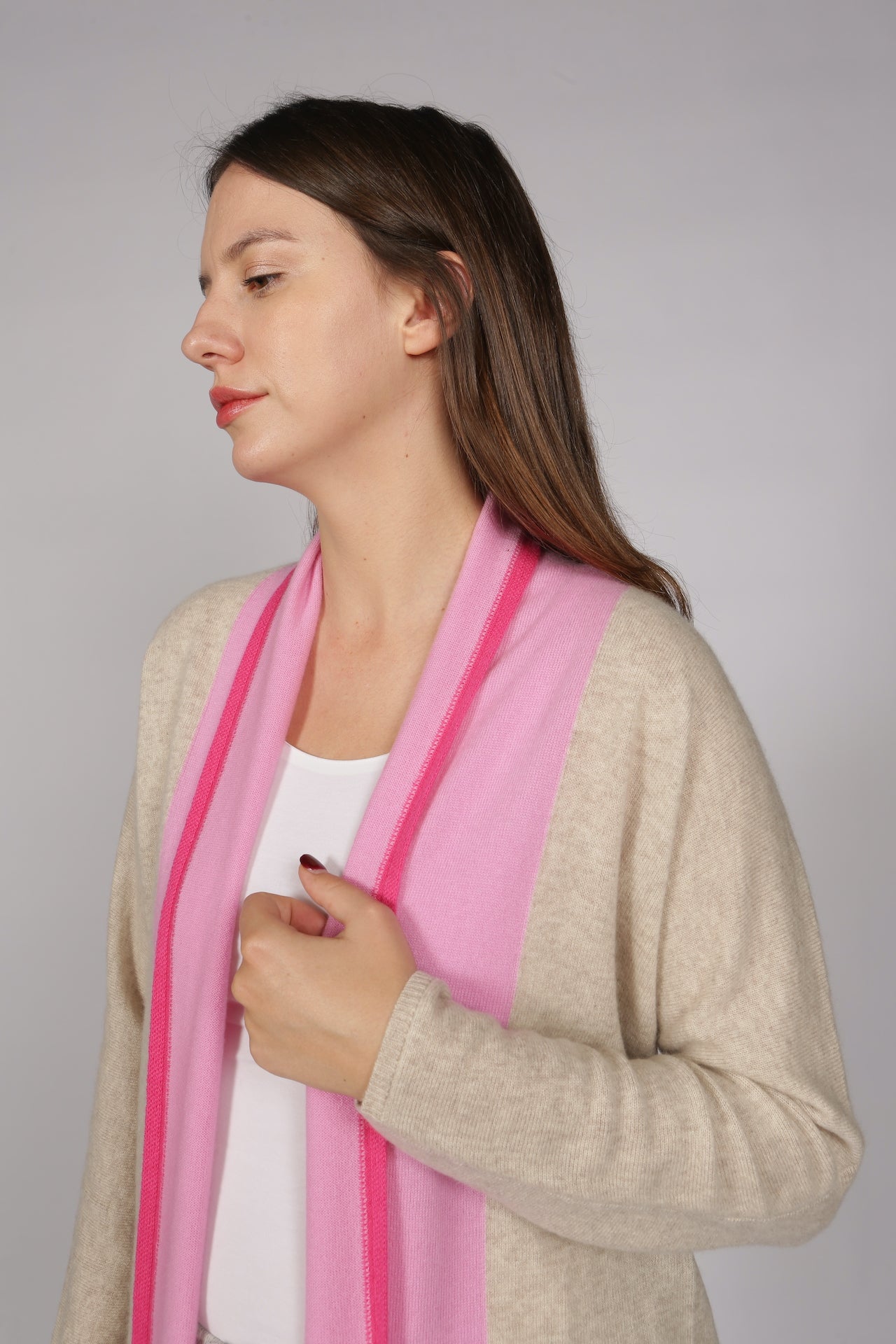 Adeela Salehjee Cotswold Cashmere Cardigan Sweater - shop idPearl