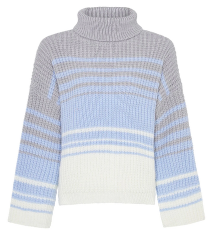 Cara and the Sky Stripe Megan Sweater,Cara and the Sky - Shopidpearl