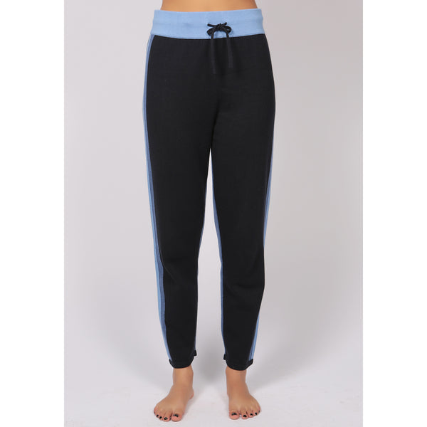 Adeela Salehjee Kensington Stripe Cotton Cashmere Pants - shop idPearl