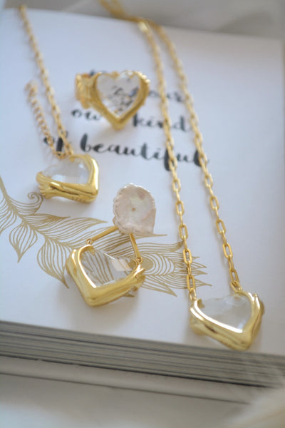 Carolina Wong Self Love 18K Gold Necklace - shop idPearl
