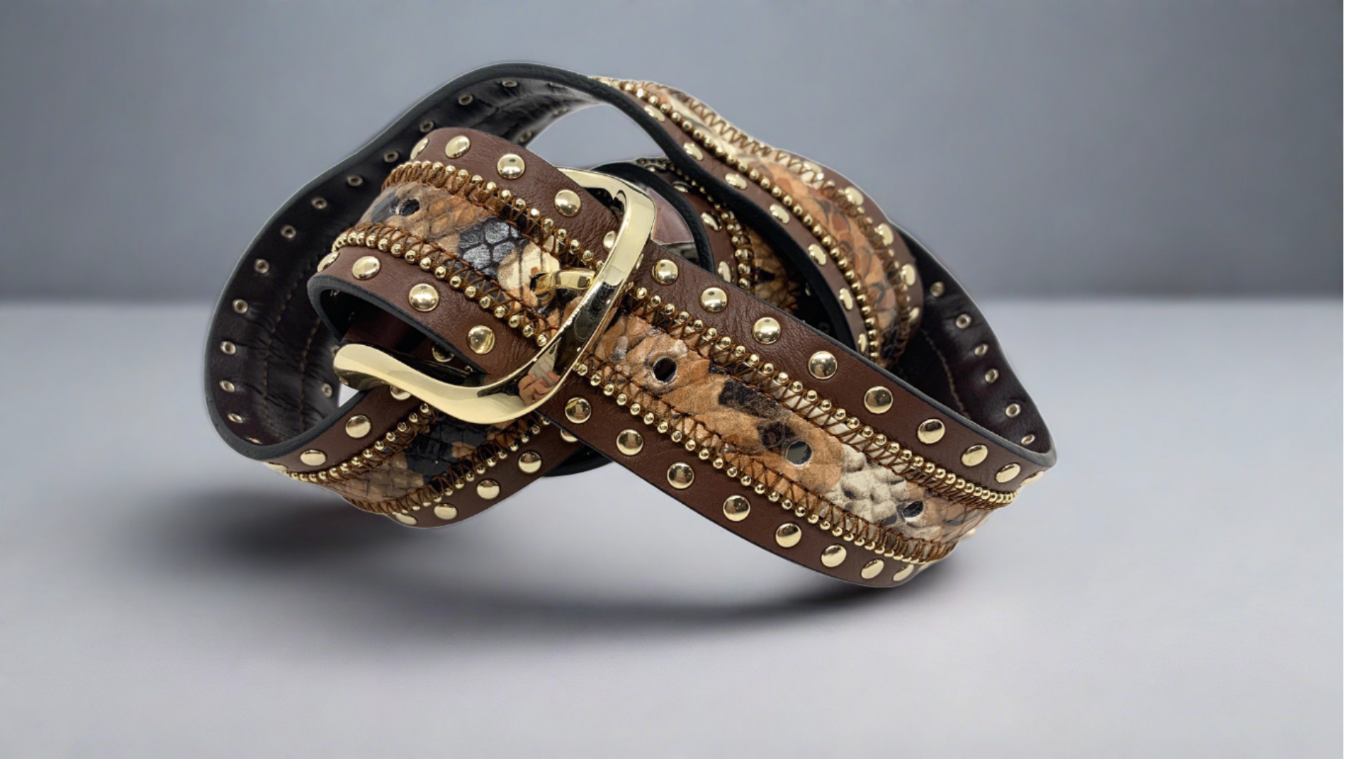 Gold Stud Belt | idPearl Gold Stud Belt | idPearl
