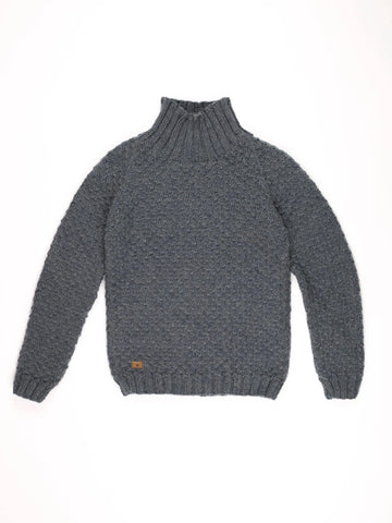 Fuza Wool Butterfly Turtleneck Sweater - shop idPearl
