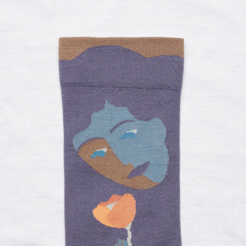 Nocturnal Face Socks - Shop idPearl