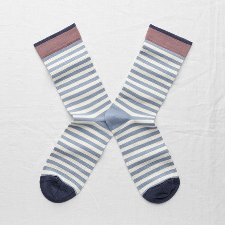 Storm Stripe Socks - shop idPearl